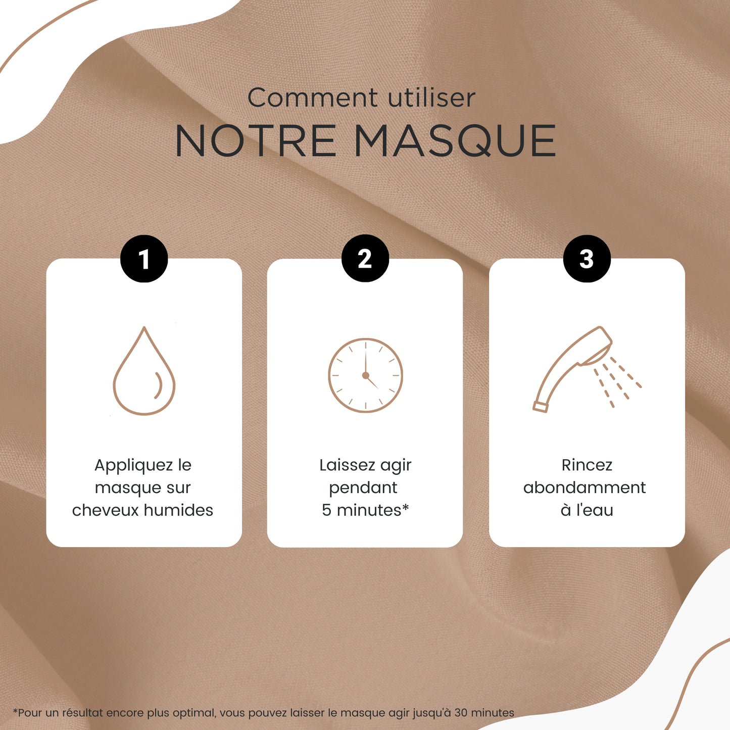 Masque disciplinant à l'huile d'argan - 500ml