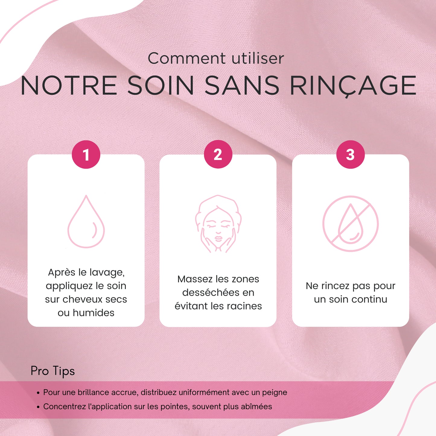 Soin sans rinçage à la kératine - 350ml