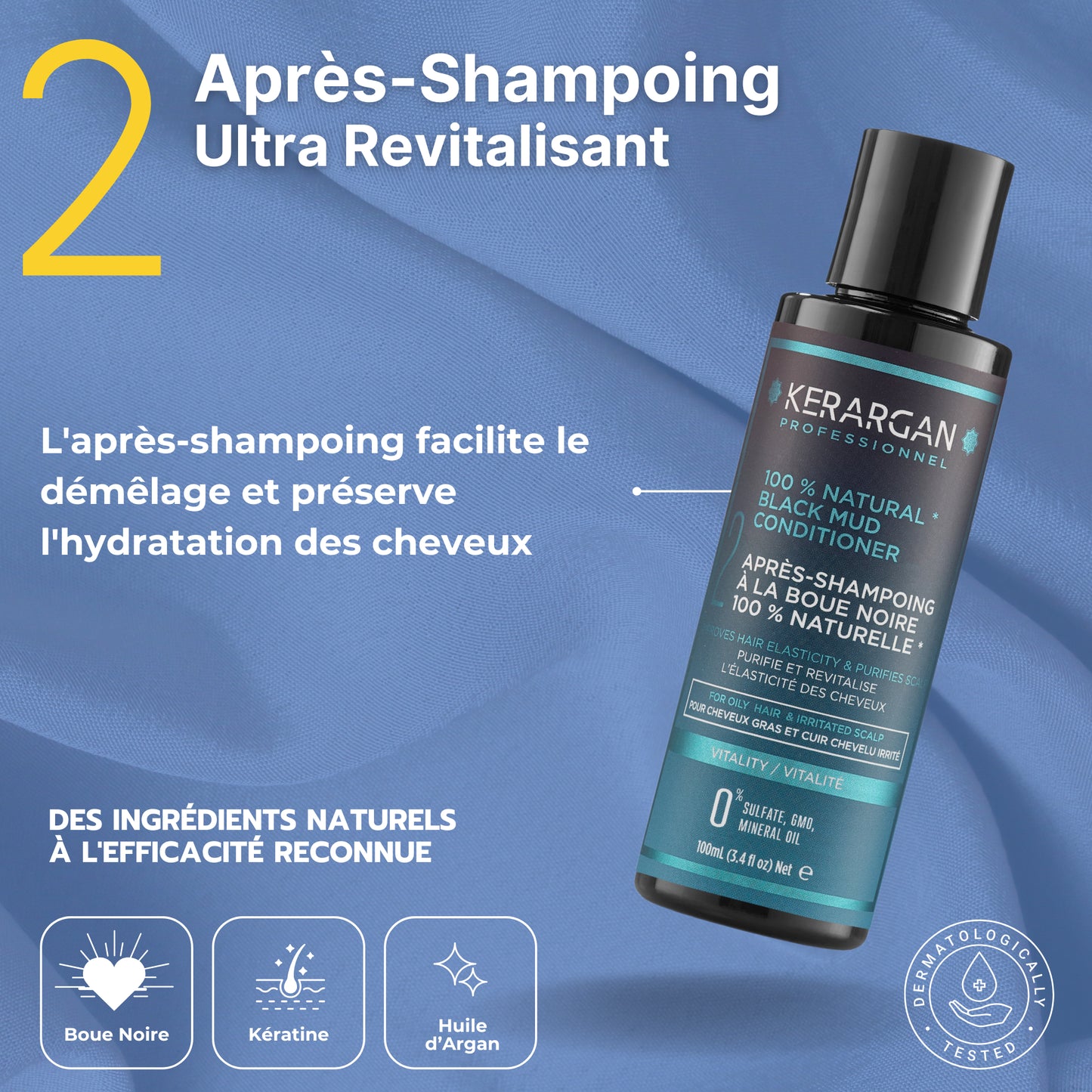 Kit voyage à la boue noire - 300ml