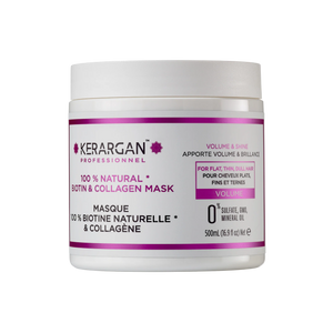 Masque à la biotine et au collagène