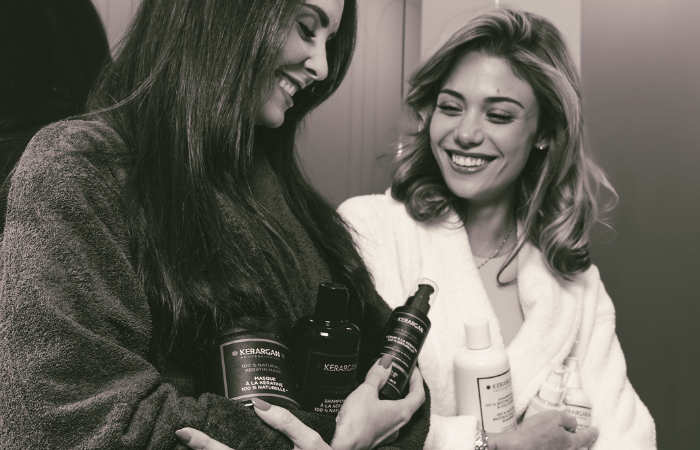 Masque à la biotine et au collagène