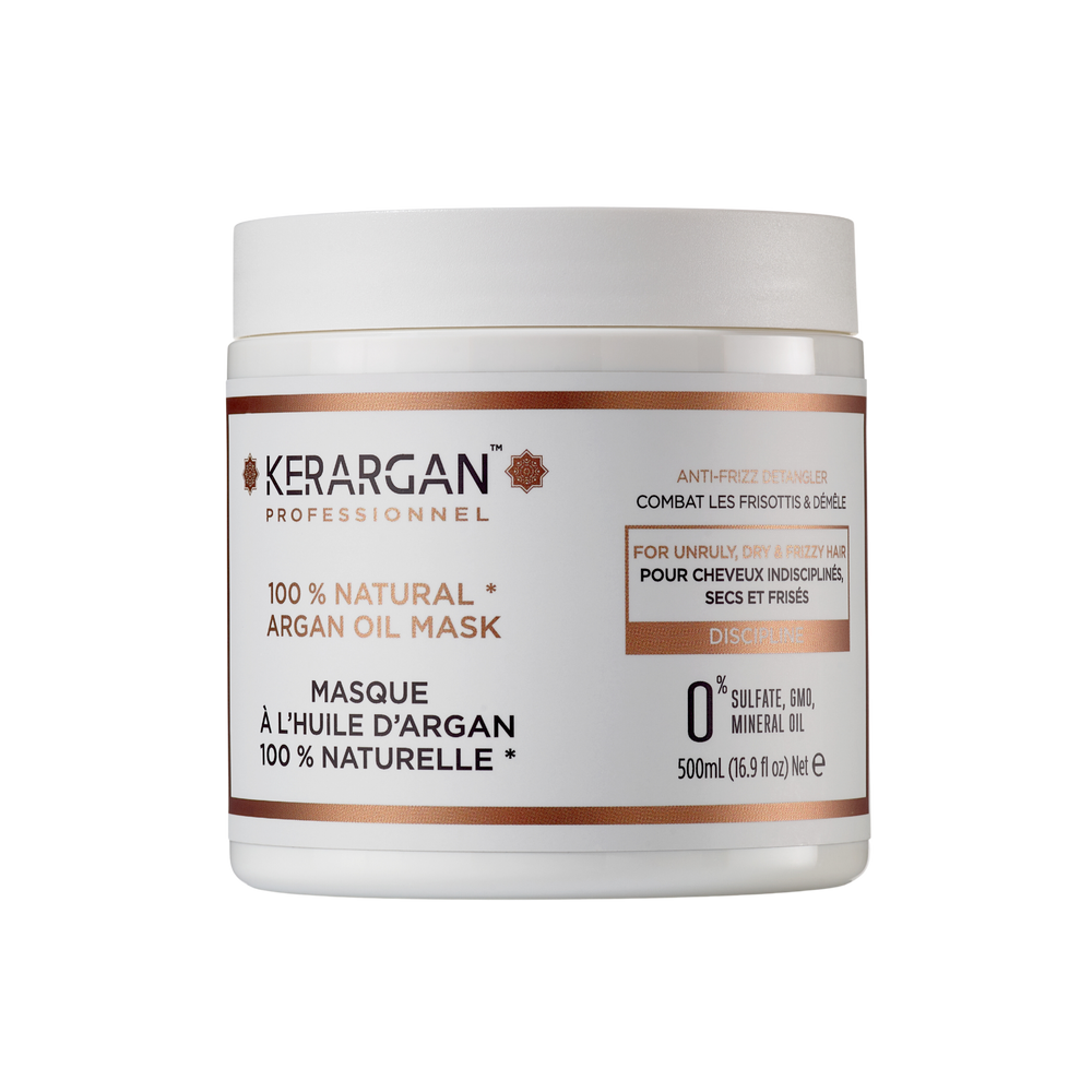 Masque disciplinant à l'huile d'argan - 500ml