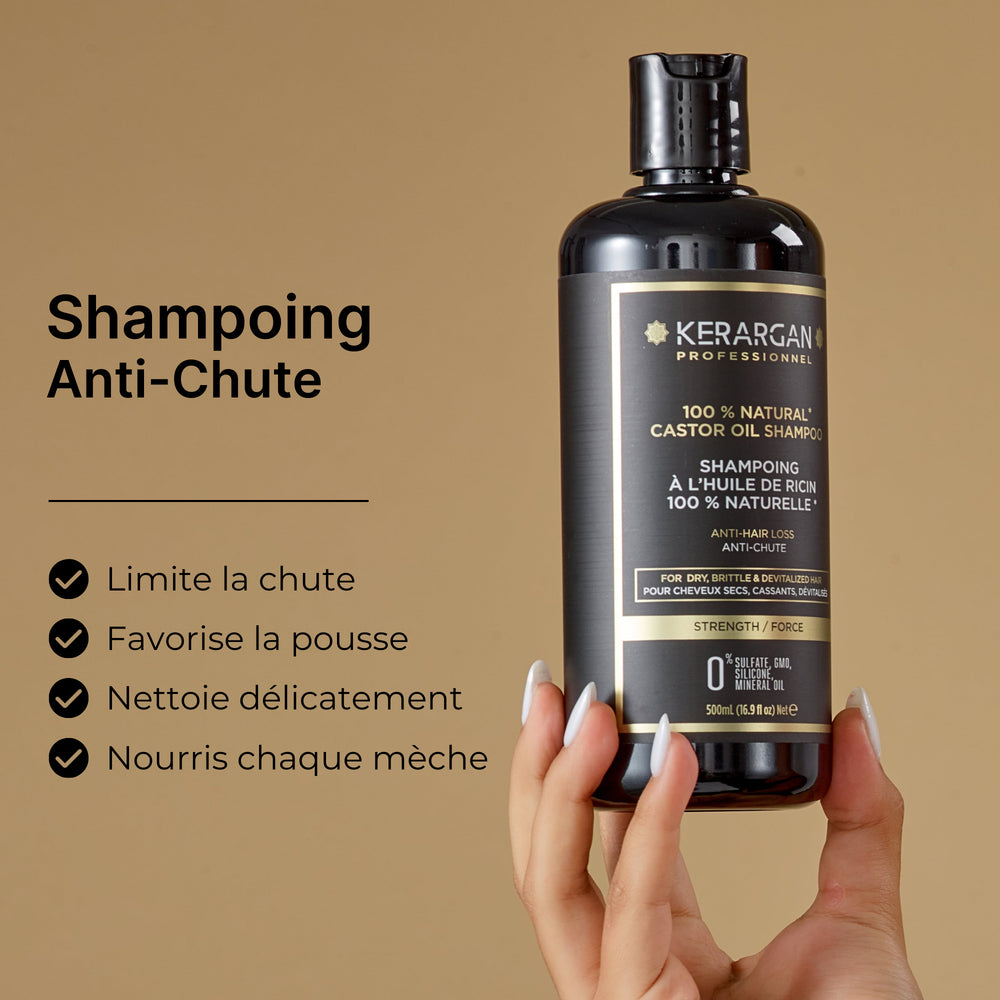 
                      
                        Shampoing à l'huile de ricin - 500ml
                      
                    