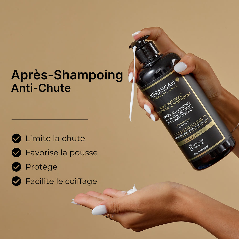 
                      
                        Après-shampoing à l'huile de ricin - 500ml
                      
                    