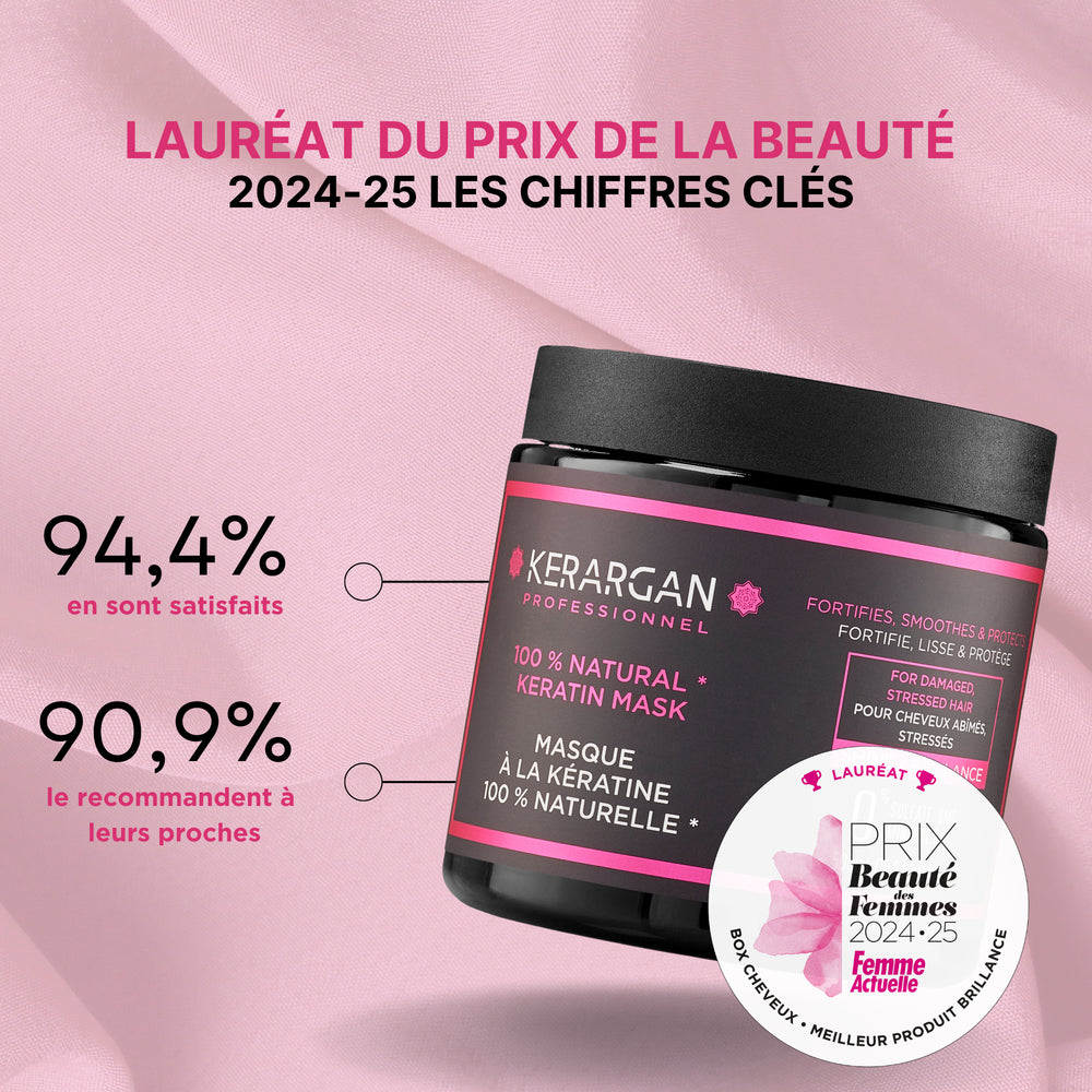 
                      
                        Masque ultra réparateur à la kératine - 500ml
                      
                    