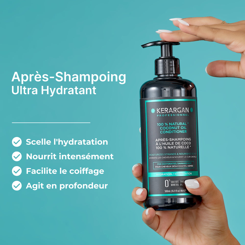 
                      
                        Après-shampoing hydratant à l'huile de coco - 500ml
                      
                    