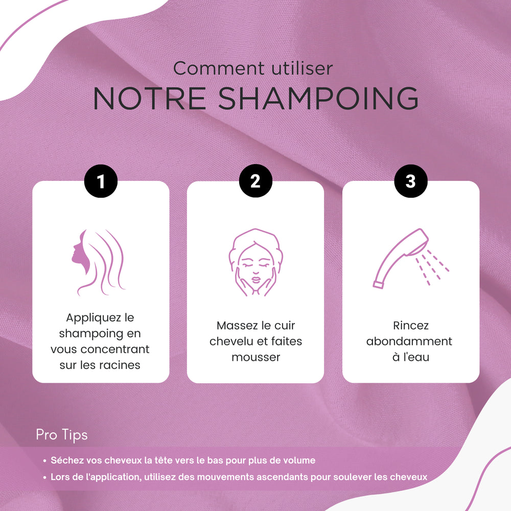 
                      
                        Shampoing volumisant à la biotine et au collagène - 500ml
                      
                    