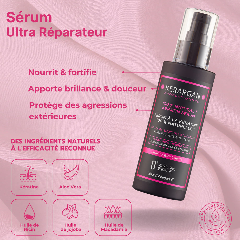 
                      
                        Duo masque et sérum à la kératine - 600ml
                      
                    