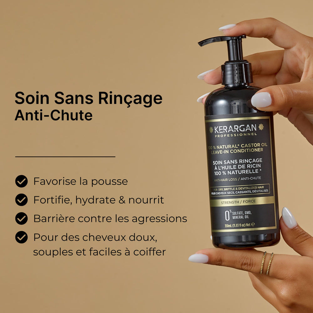 
                      
                        Soin sans rinçage à l'huile de ricin - 350ml
                      
                    