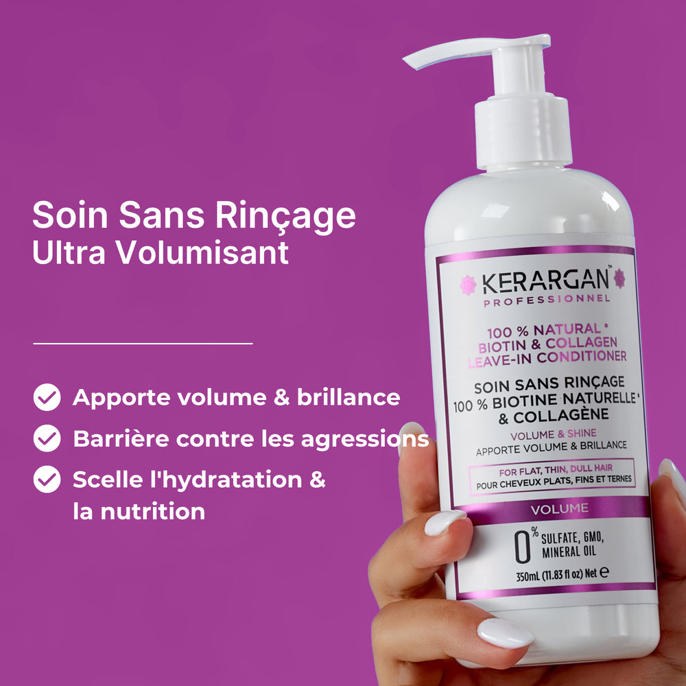 
                      
                        Soin sans rinçage à la biotine et au collagène - 350ml
                      
                    