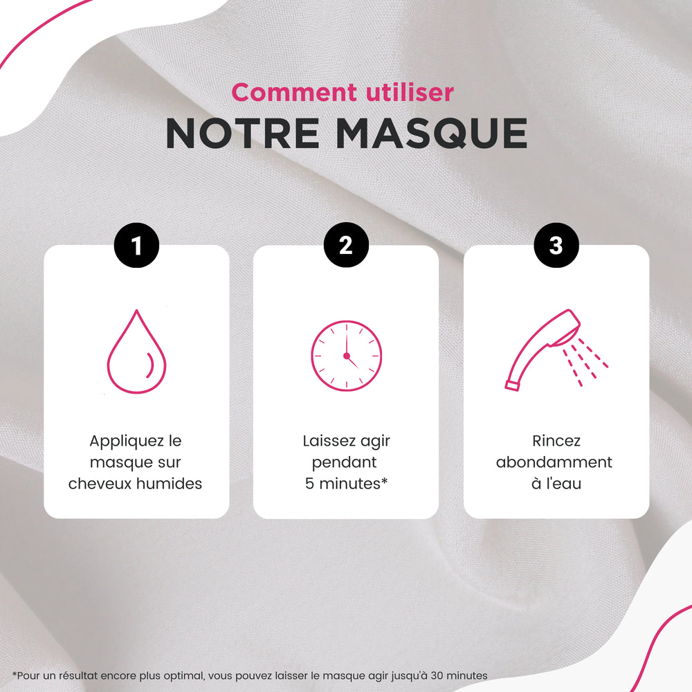 
                      
                        Masque ultra réparateur à la kératine - 100ml
                      
                    