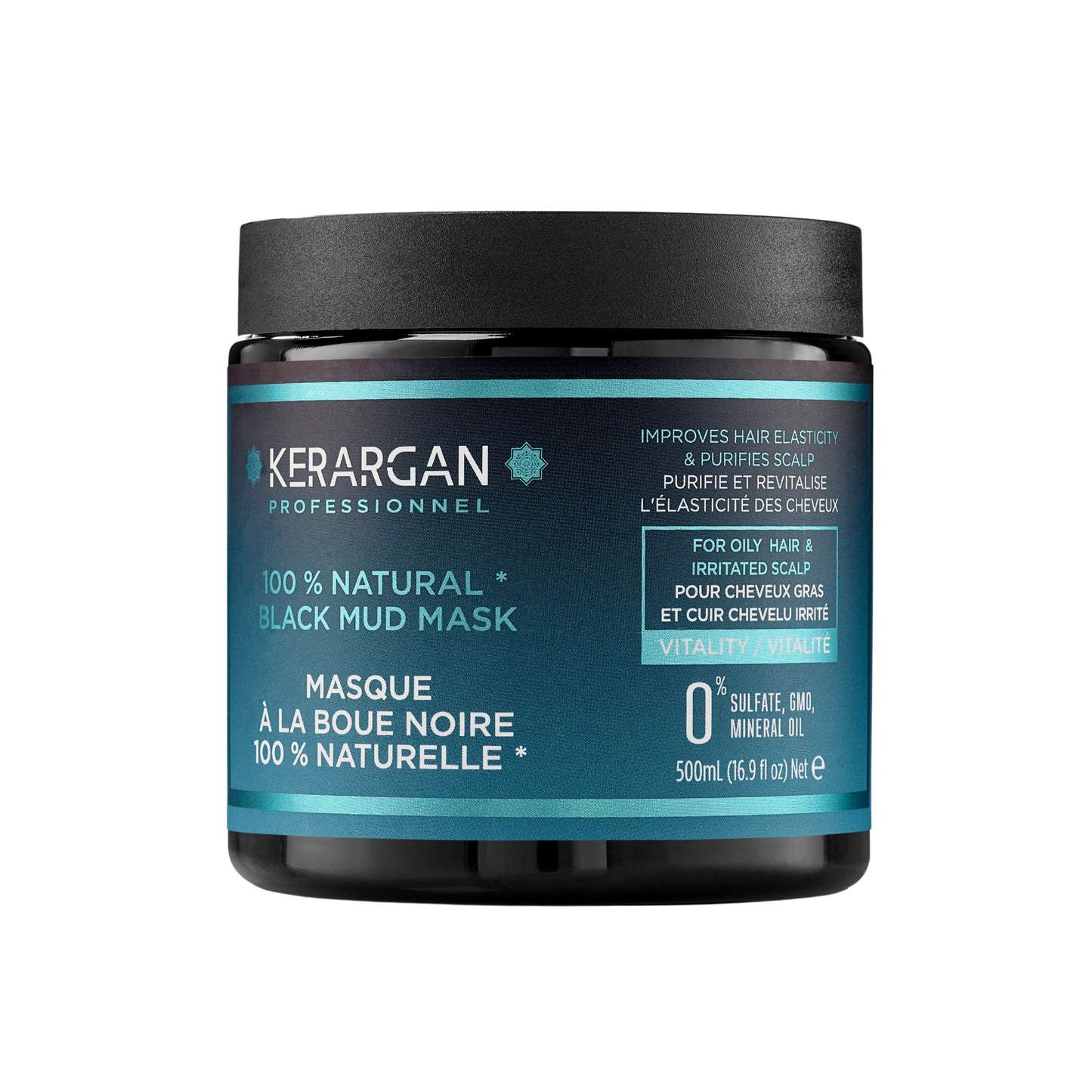 Masque revitalisant à la boue noire - 500ml