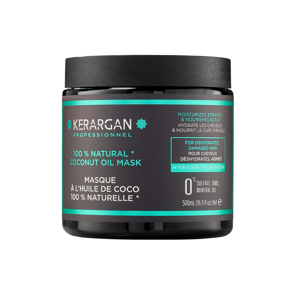 Masque capillaire hydratant à l'huile de coco - 500ml