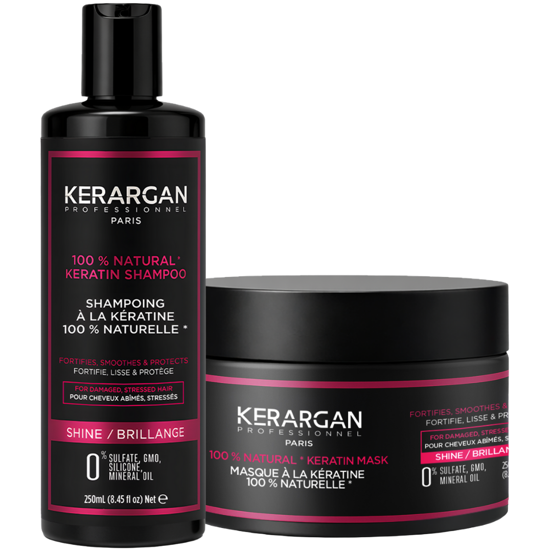Duo Shampoing & Masque à la Kératine - 500ml