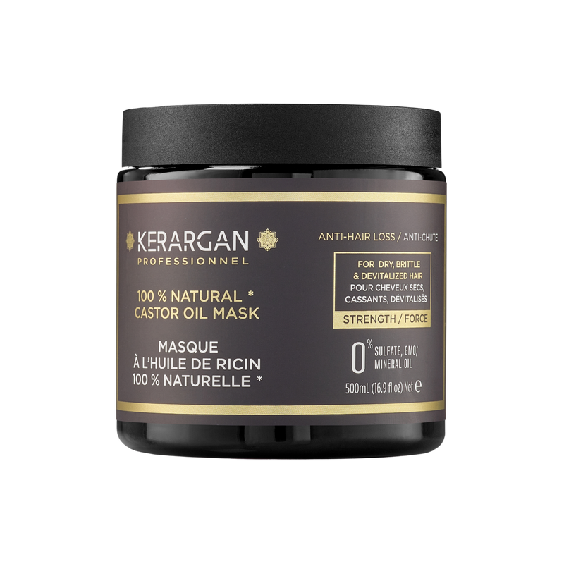Masque à l’huile de ricin Kerargan 500 ml