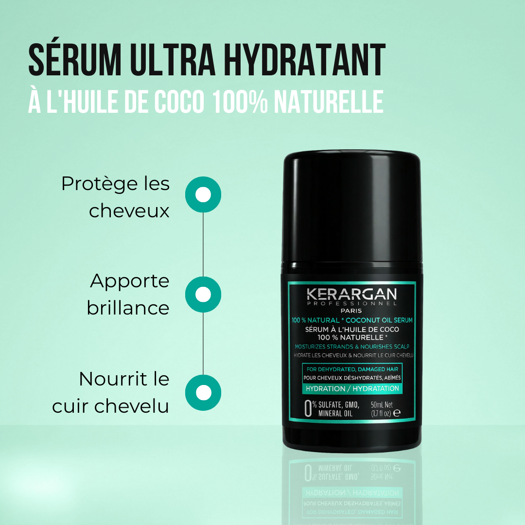 Sérum Hydratant à l'Huile de Coco - 50ml
