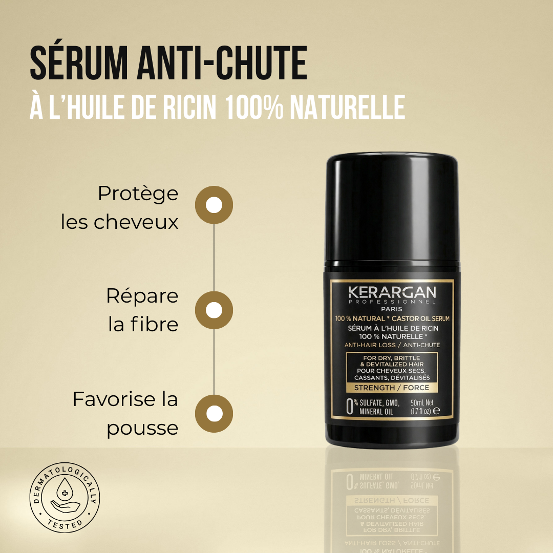 Sérum Anti-Chute à l'Huile de Ricin - 50ml